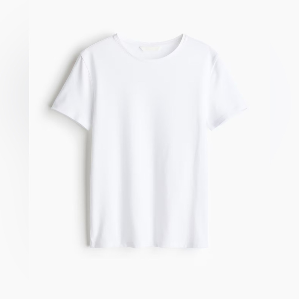 🤍 NWT H&M Fitted White T-shirt